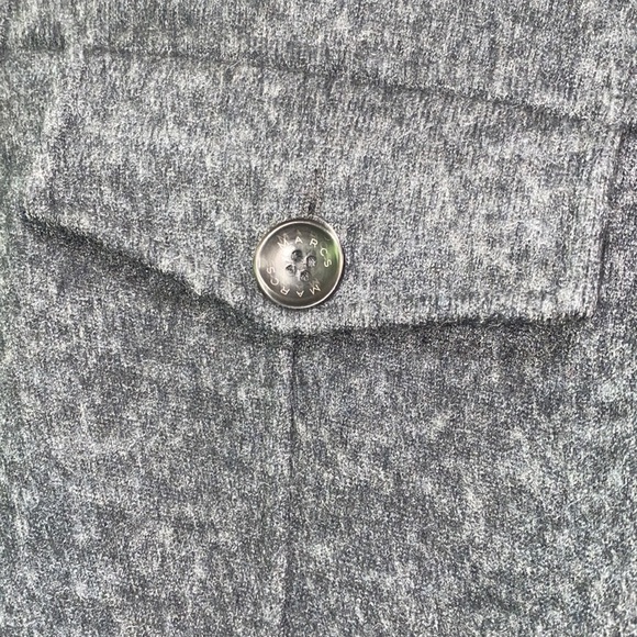 Marcs men’s shirt jacket size large wool blend zippered - Picture 4 of 9